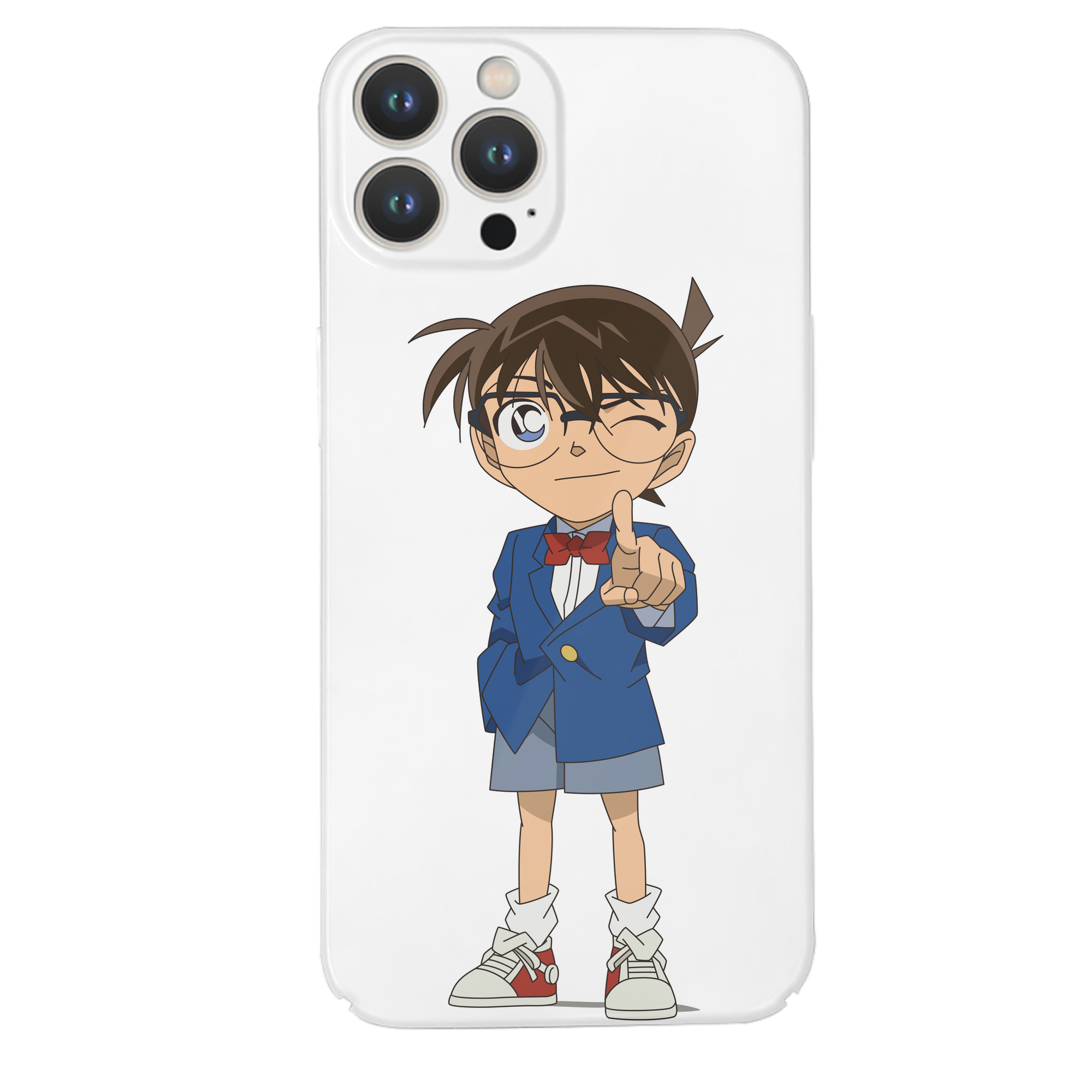 （画像用） 名探偵コナン 江戸川 コナン Detective Conan Conan Edogawa 【iPhone 14シリーズ対応】ハードケース